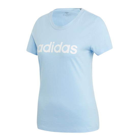 Adidas Γυναικεία κοντομάνικη μπλούζα Essentials Linear Adidas Γυναικεία κοντομάνικη μπλούζα Essentials Linear